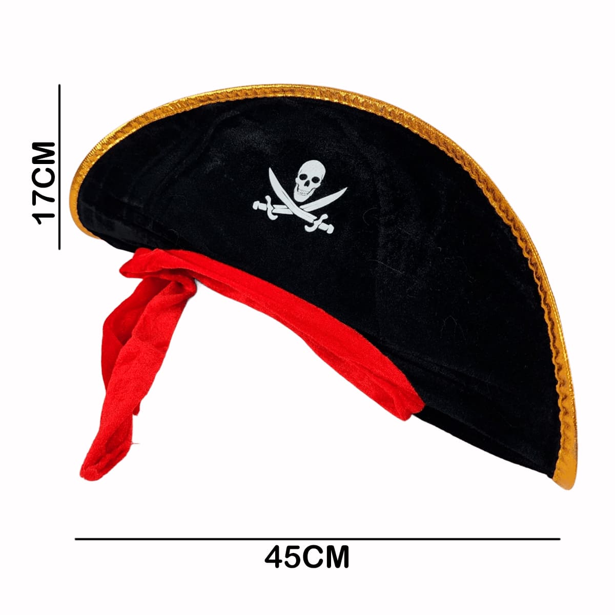 Miniatura 6 de Sombrero Pirata Disfraz KL1027-5354 - Tamaño: Niño
